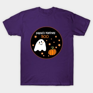 Papa's kleiner Boo Halloween Costume (German) T-Shirt